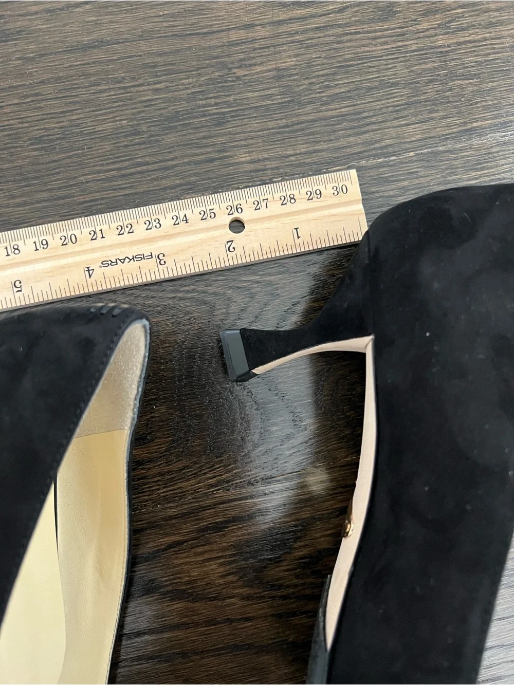 [Never Worn] Sarah Flint Perfect Kitten Pump 50 in Black Suede Sz US 7 (IT37)